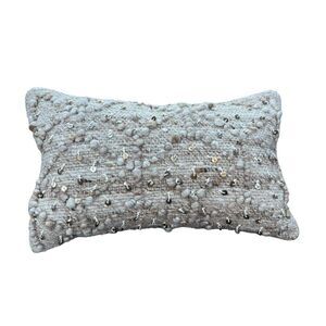 Pottery Barn Moroccan Wool Blend Lumbar Pillow 16 x 26